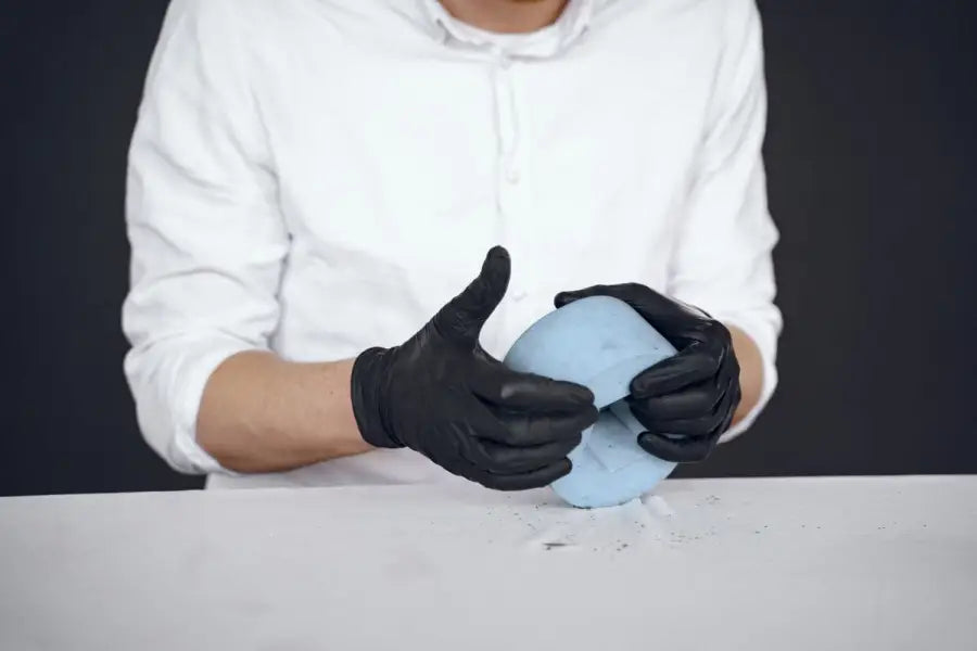 Disposable Gloves Diamond Advance - Black Vinyl