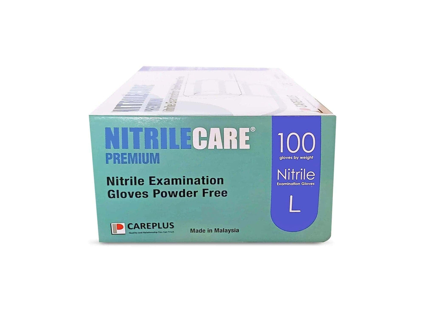 NitrileCare Premium Blue Exam Gloves (6 Mil), 1000 Gloves/Case CE3098NB - Cetrix Technologies LLC