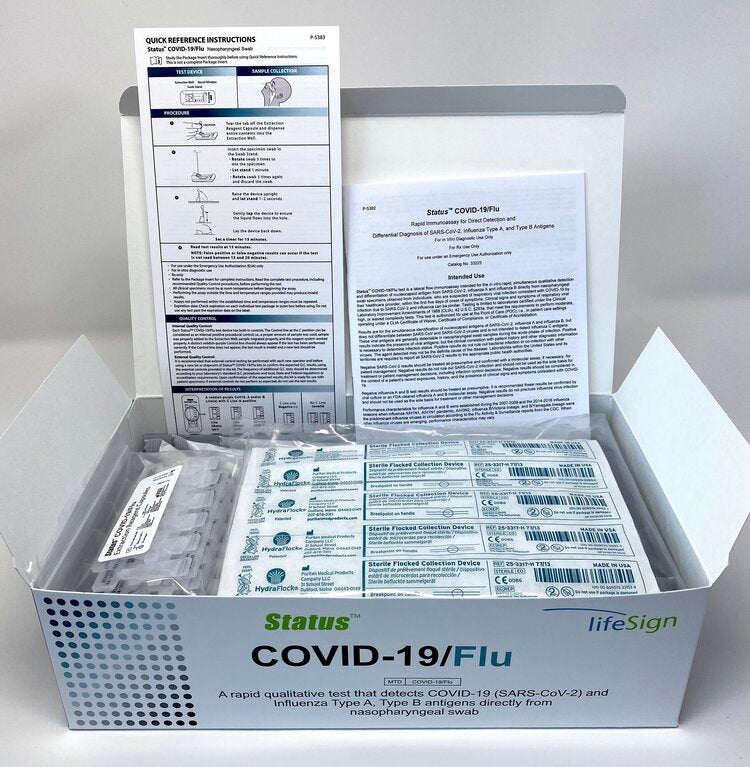 The Comprehensive Solution for Rapid Detection: Introducing the Status™ COVID-19/Flu A&B Test