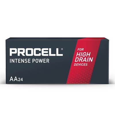 Duracell ProCell Intense AA LR6 Alkaline Batteries 24-Pack for Demanding Devices