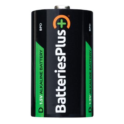 Batteries Plus D Alkaline Batteries: 12-Pack, Leak-Proof, 10-Year Shelf Life