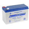 Power Sonic 12V 7Ah AGM SLA Battery: F2 Terminals, Reliable Backup & Cycling
