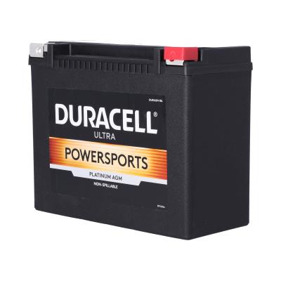 Duracell Ultra 18L-BS 12V 330CCA AGM Powersport Battery for Motorcycles, ATVs