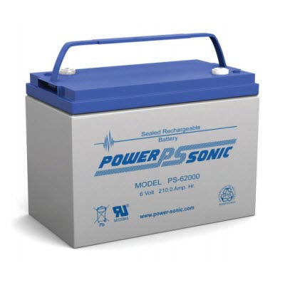 Power Sonic 6V 210Ah AGM Battery: Reliable Spill-Proof Deep Cycle Backup Power
