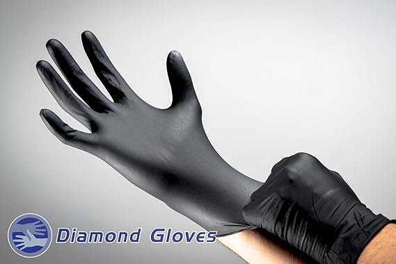 Diamond Advance Black Gloves