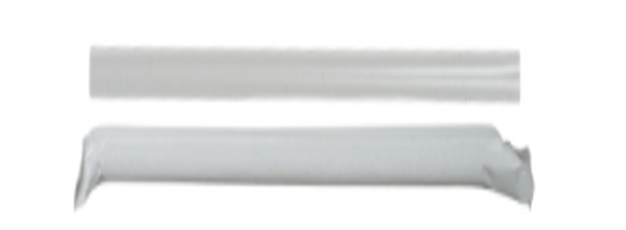 Paper Wrapper White 7.75'' 6mm, 1.18g Jumbo Paper Straw, 500pcs/bag, 4bags/ctn