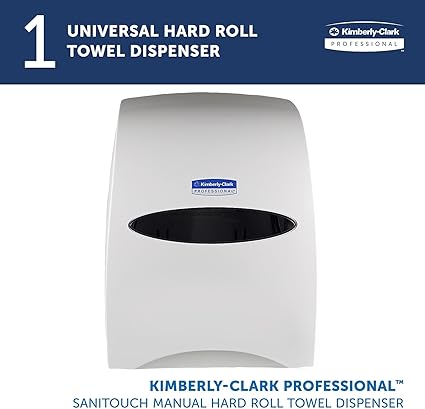 KIMBERLY CLARK WINDOWS SANITOUCH TOWEL DISPENSER PEARL WHITE C- 09991