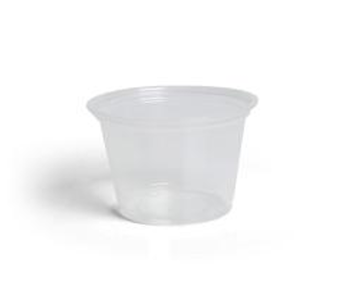 Clear PP 1.5oz 2g Portion Cup, 50pcs/bag, 50bag/ctn