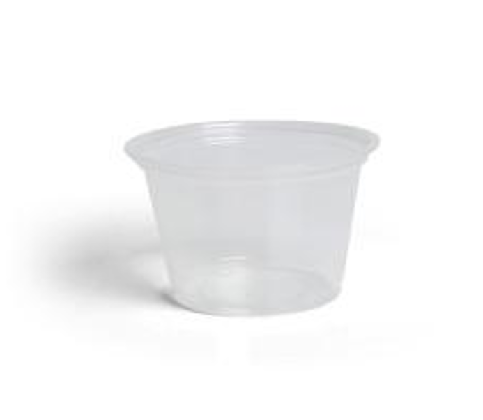 Clear 3.25oz Portion Cup, 50pcs/bag, 50bags/ctn