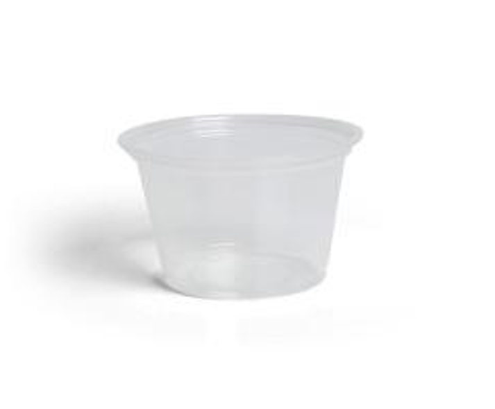 Clear 4oz Portion Cup, 50pcs/bag, 50bags/ctn