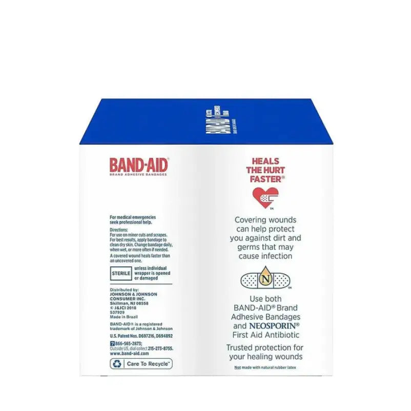 Band-Aid Family Fabric Adhesive Bandages 1.75’’x4” C485107