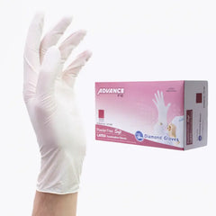 Diamond Advance Latex Examination Gloves Mil