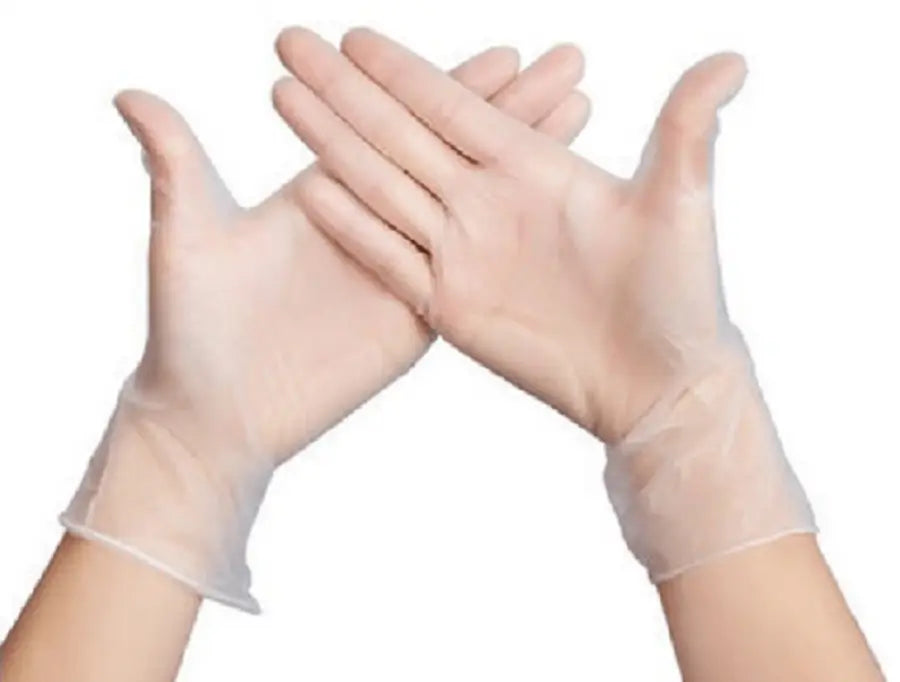 使い捨て手袋　synguard vinyl exam gloves　Mサイズ　1000枚 SynGuard Nitrile Exam Gloves, Powder Free, Latex Free, Blue, Large