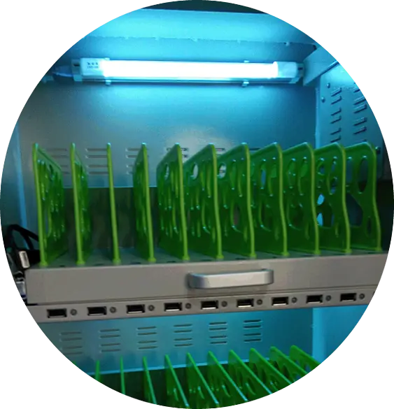 Multi Purpose UVC Disinfection and Charging Cabinet