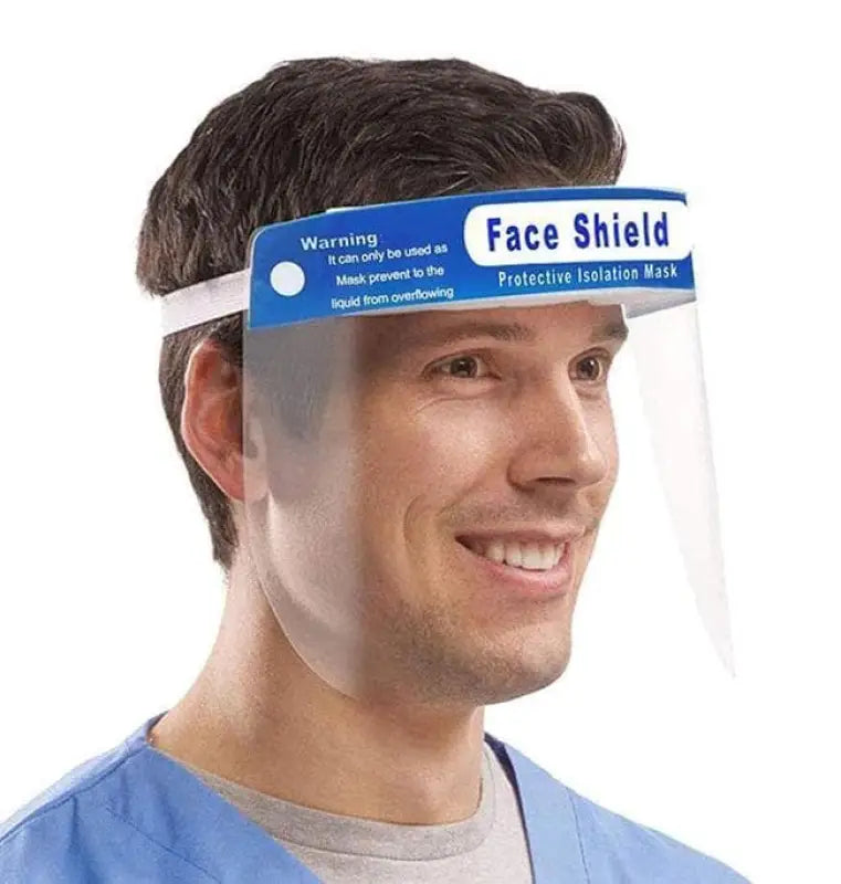 Safety Face Shield 10 Pack Clear Face Shields Disposable Face Shield 10/box - Shield