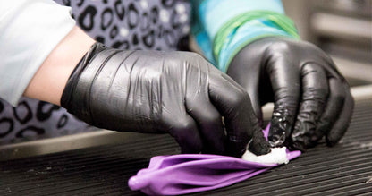 AMMEX Black Medical Nitrile Exam Latex Free Disposable Gloves (Case of 1000) - Cetrix Technologies LLC