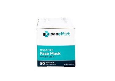 Paneffort Disposable Level 2 Mask 3-Ply- (Case/40 boxes of 50 masks) - Cetrix Technologies LLC