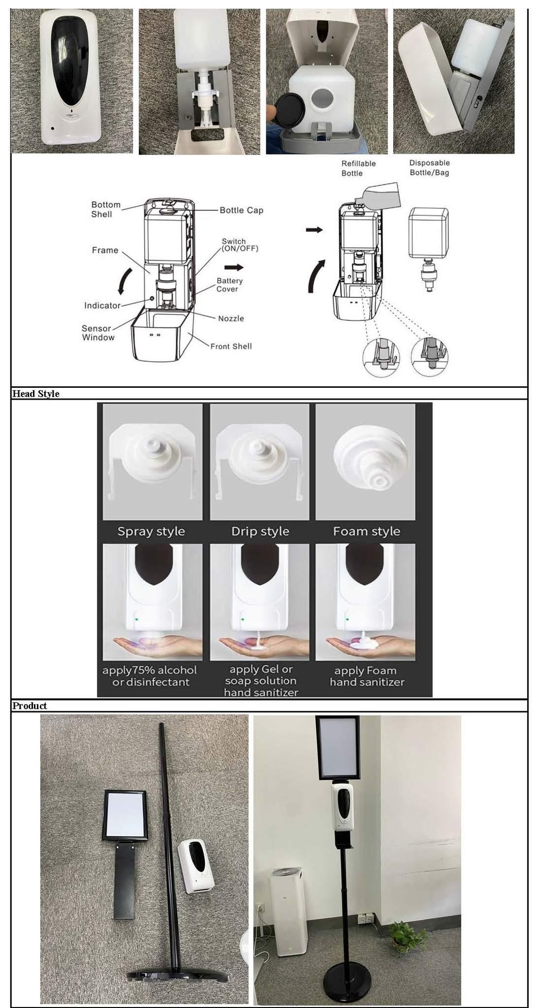 Automatic Hand Sanitizing Dispenser - Free Standing - Cetrix Technologies LLC