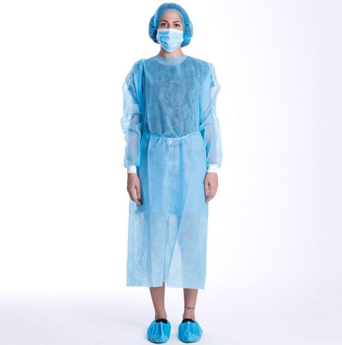Disposable Gown, Isolation Level 1 (Pack of 10) - Cetrix Technologies LLC
