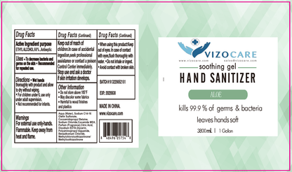 Gel Hand Sanitizer, 1 Gallon (4 Gallons per case) - Cetrix Technologies LLC