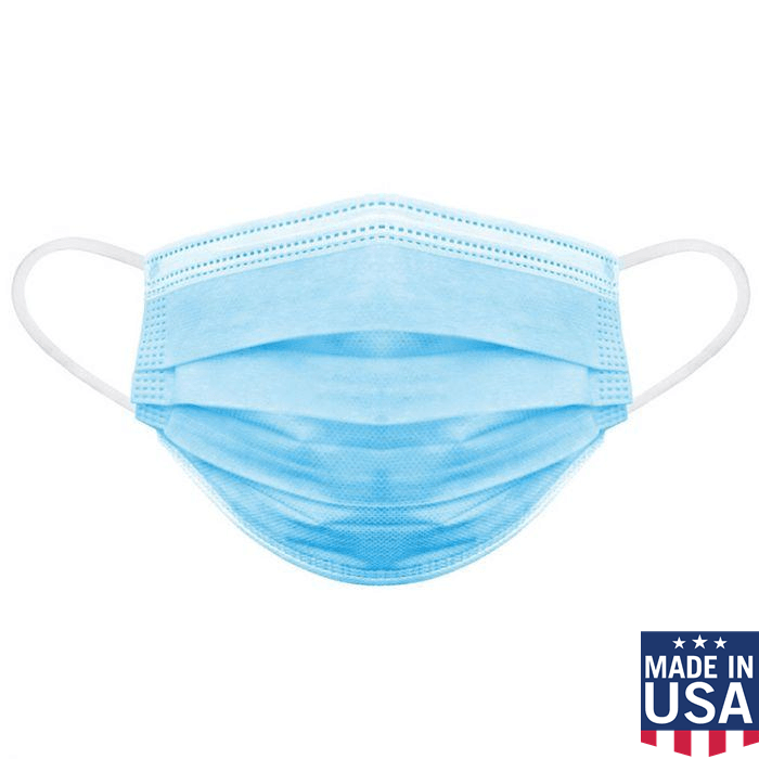 Mask ALTOR - USA Made - Disposable, Level 1, 3-Ply (Case/40 boxes of 50 masks) - Cetrix Technologies LLC