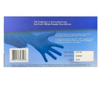 Diamond Nitrile Examination Gloves (4 Mil), 1000 Gloves/Case - CDBP40 - Cetrix Technologies LLC
