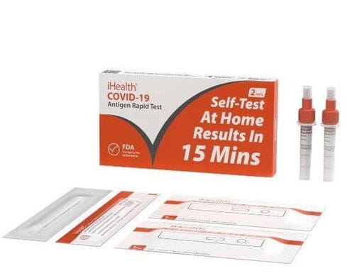 iHealth OTC Home Test Kit (Case of 180 tests) - Cetrix Technologies LLC