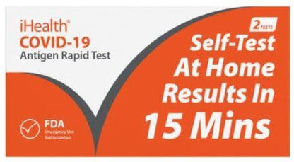 iHealth OTC Home Test Kit (Case of 180 tests) - Cetrix Technologies LLC